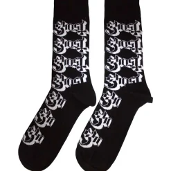 Online Ghost: Logo Pattern - Nilkkasukat Ghost|Sukat