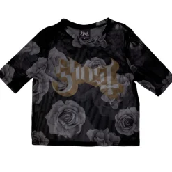Best Ghost: Logo & Roses - Verkkopaita T-Paidat|Ghost