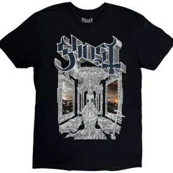Best Ghost: Skeleta Album Cover '25 Tour Dates - T-paita T-Paidat|Bändipaidat