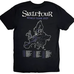 Best Ghost: Skeleta Album Cover '25 Tour Dates - T-paita T-Paidat|Bändipaidat