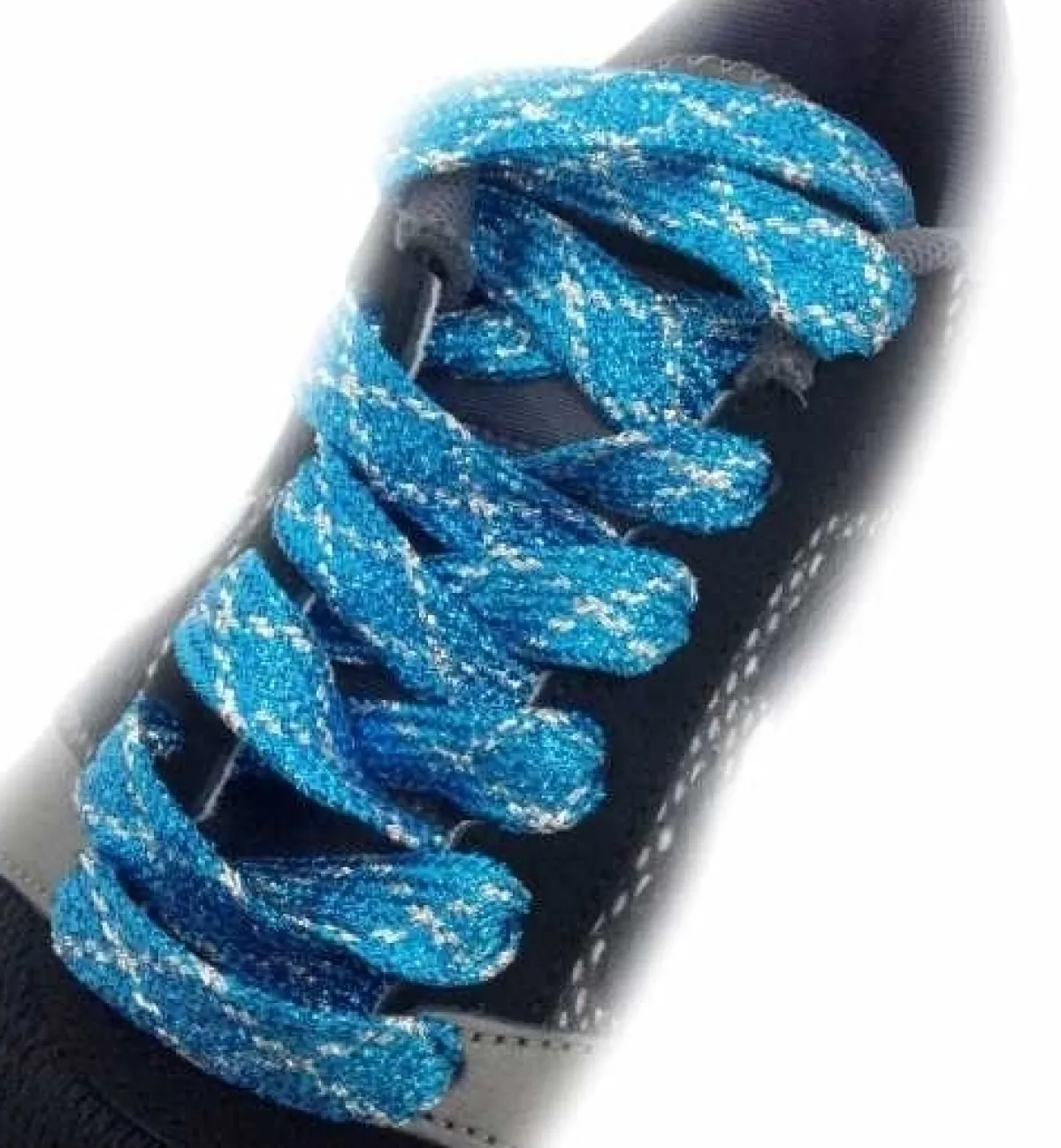Outlet Glitter Kengännauhat, Blue & silver Jalkinevarusteet|Urban Wear Katukamaa