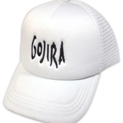 Sale Gojira: Logo - Mesh back Lippis, valkoinen Goottikamaa|Gojira