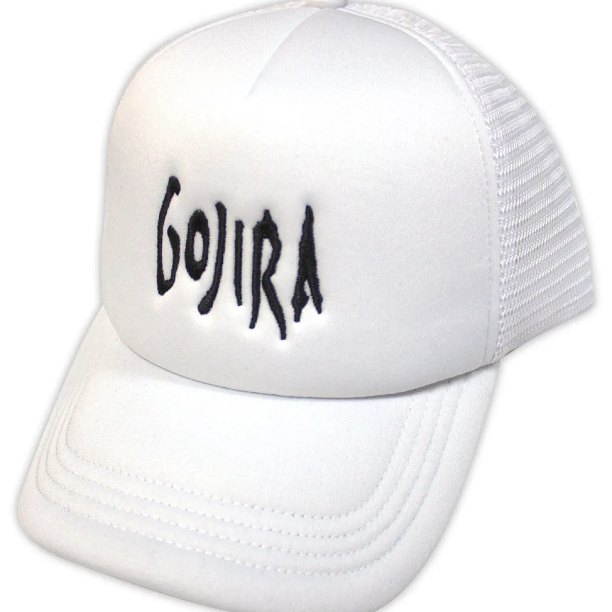 Sale Gojira: Logo - Mesh back Lippis, valkoinen Goottikamaa|Gojira