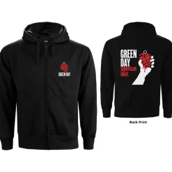 Best Green Day American Idiot - Naisten vetoketjuhuppari Vetoketjuhupparit|Green Day
