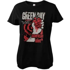 Outlet Green Day: American Idiot Spiral Arm - Naisten T-paita T-Paidat|Green Day