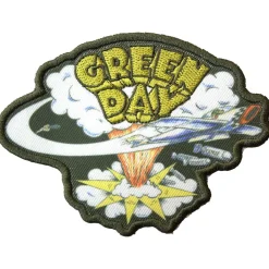 Outlet Green Day: Dookie cut out green - Kangasmerkki Green Day|Kangasmerkit
