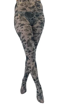 Clearance Grunge and Roses - Sukkahousut Sukkahousut|Rockabilly
