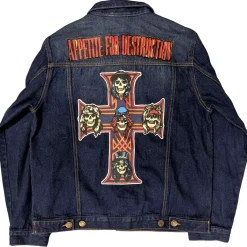 Outlet Guns N' Roses Appetite For Destruction - Unisex Farkkutakki Takit|Takit
