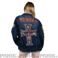 Outlet Guns N' Roses Appetite For Destruction - Unisex Farkkutakki Takit|Takit