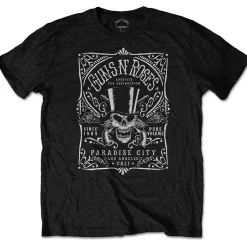 Outlet Guns N' Roses Bourbon Label- T-paita Bändipaidat|Guns N Roses