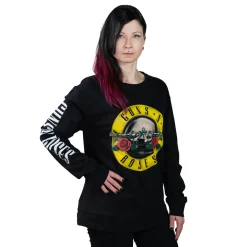 Outlet Guns N' Roses: Classic logo - Collegepaita Bändipaidat|Guns N Roses