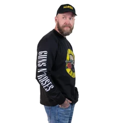 Outlet Guns N' Roses: Classic logo - Collegepaita Bändipaidat|Guns N Roses