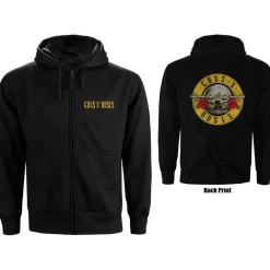 Discount Guns N' Roses: Classic Logo - Unisex vetoketjuhuppari Hupparit|Bändipaidat