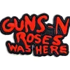 Sale Guns N' Roses: Cut out Was Here - Kangasmerkki Kangasmerkit|Guns N Roses