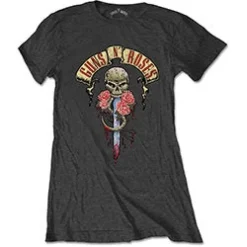 Hot Guns N Roses Dripping Dagger - Naisten T-paita T-Paidat|Guns N Roses