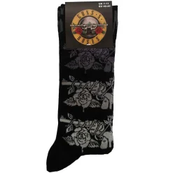 Outlet Guns N' Roses: Monochrome pistols - Nilkkasukat Guns N Roses|Sukat