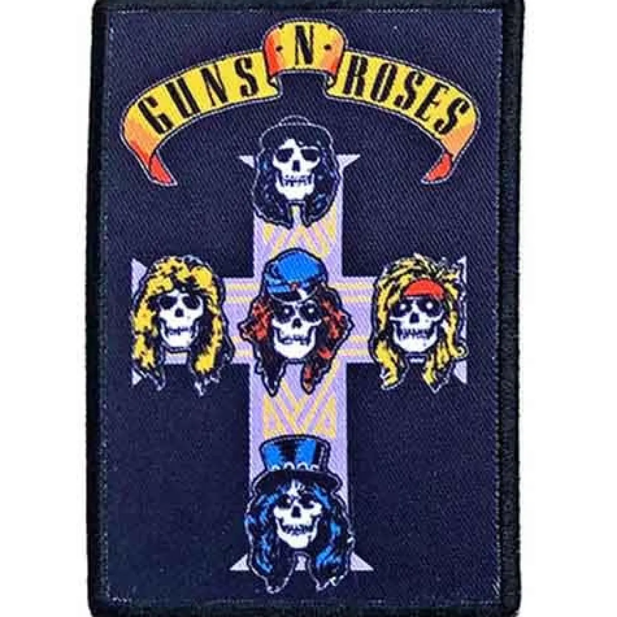 Outlet Guns N' Roses: Nightrain cross - Kangasmerkki Kangasmerkit|Guns N Roses