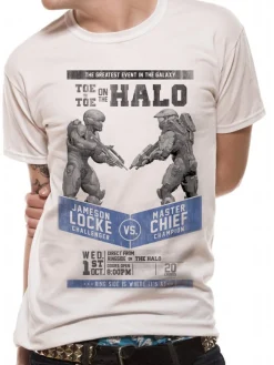 New Halo 5 Fight Poster - T-paita Urban Wear Katukamaa|T-Paidat