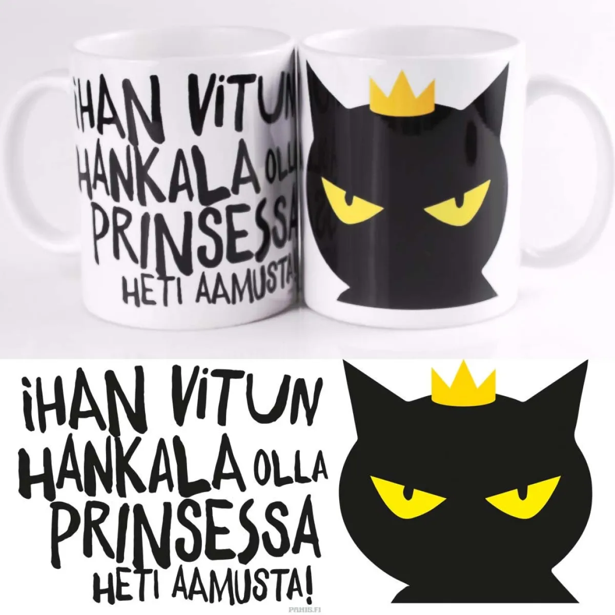 New Hankala prinsessa - Muki Huumorimukit|Kissamukit