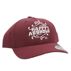 Classics 5-Panel Premium curved visor snapback - Lippis, maroon Lippikset