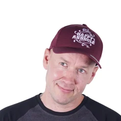 Classics 5-Panel Premium curved visor snapback - Lippis, maroon Lippikset