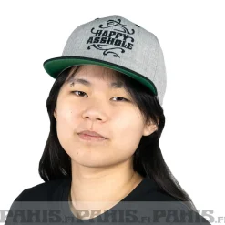 Clearance Flexfit classic snapback 3-Tone - lippis, h.grey/black/green Lippikset