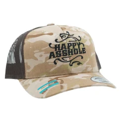 New Flexfit retro trucker multicam - lippis, arid/brown Camot|Lippikset