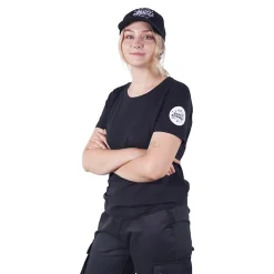 Best Lady Fit T-paita, logo hihassa T-Paidat|Asenne T-Paidat
