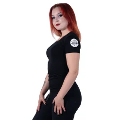 Best Lady Fit T-paita, logo hihassa T-Paidat|Asenne T-Paidat