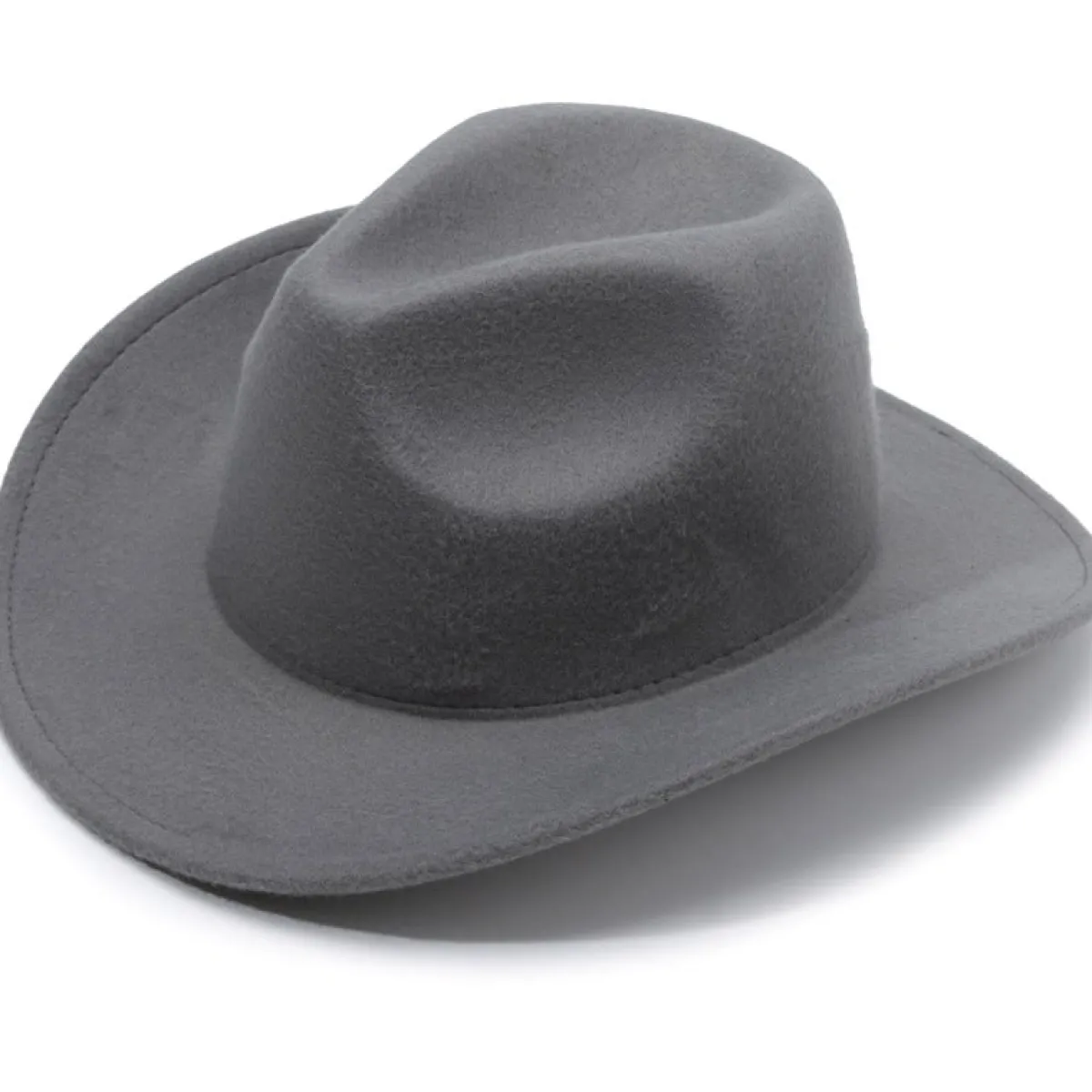 New Harmaa cowboy hattu kiristysnyörillä Naamiaisasut|Lierihatut