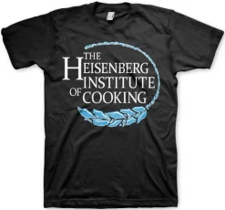 Sale Heisenberg Institute Of Cooking T-Paita, musta T-Paidat|T-Paidat