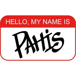 Best Hello, My Name is Pahis T-paita, musta Urban Wear Katukamaa|T-Paidat