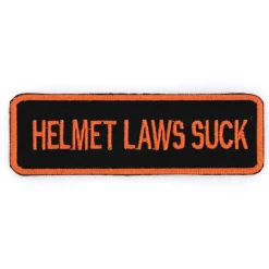 Online Helmet laws suck - Kangasmerkki Kangasmerkit|Bikerit