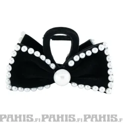 Clearance Helmikoristeltu samettinen hiusklipsi 13cm, eri värejä Rockabilly|Hiuskoristeet