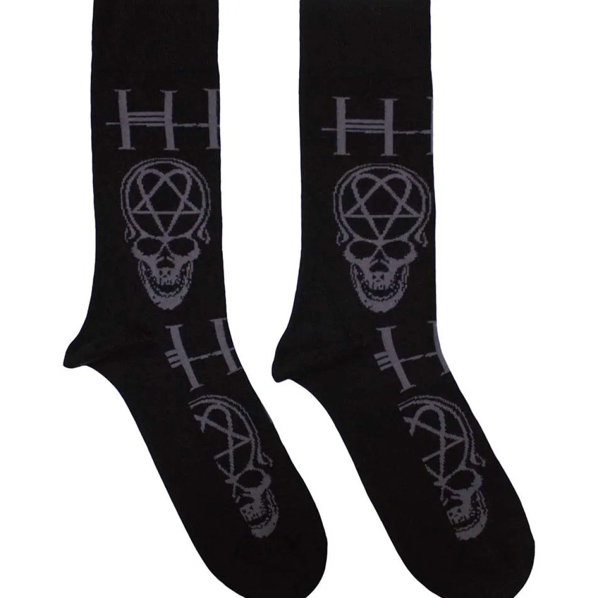 Discount HIM: Heartagram Skull - Nilkkasukat Him|Sukat