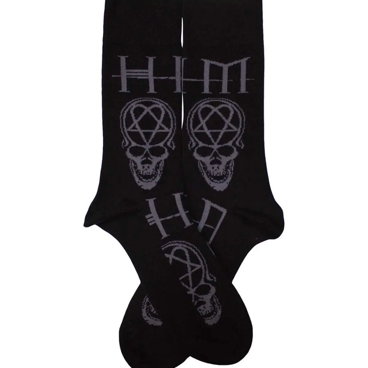 Discount HIM: Heartagram Skull - Nilkkasukat Him|Sukat