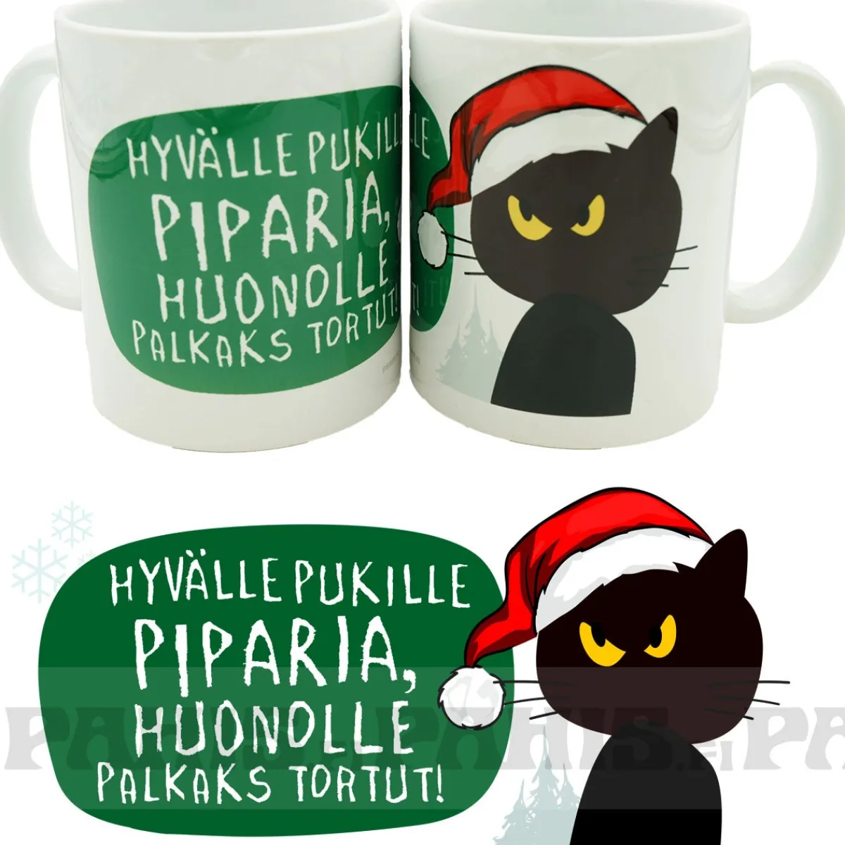 Clearance Hyvälle Pukille Piparia - Muki Huumorimukit|Kissamukit