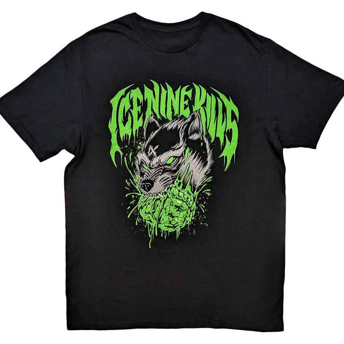 Hot Ice Nine Kills: Wolf - T-paita Ice Nine Kills|T-Paidat