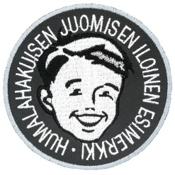 Hot Iloinen esimerkki - haalarimerkki Haalarimerkit|Festarikamaa