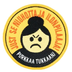 Outlet Ilonpilaaja - haalarimerkki Haalarimerkit