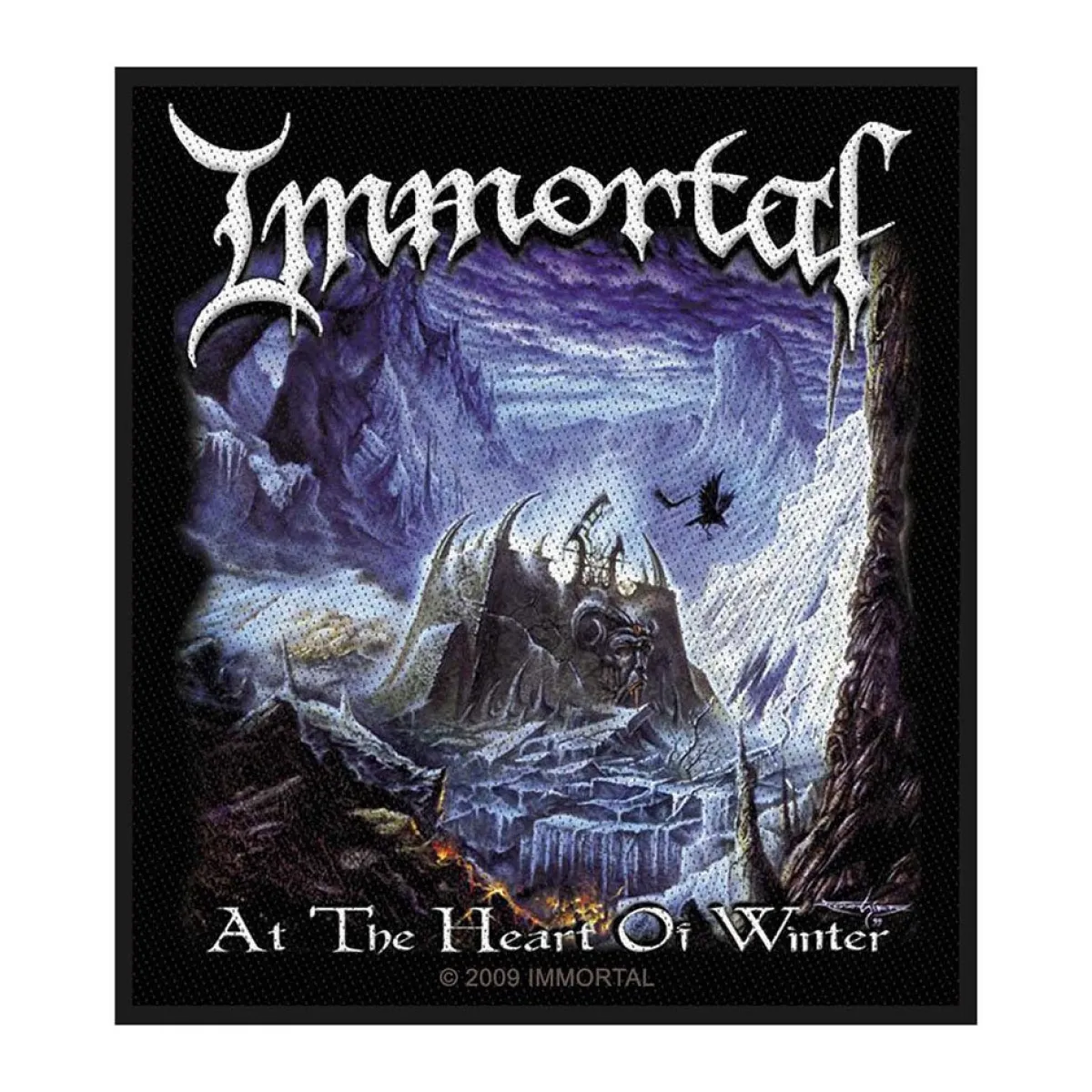 Hot Immortal: At The Heart Of Winter - Kangasmerkki Immortal|Kangasmerkit