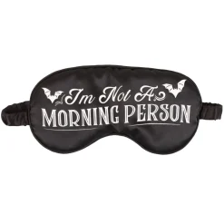 Discount I'm Not a Morning Person - Satiini unimaski Goottikamaa|Ystävälle