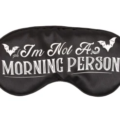 Discount I'm Not a Morning Person - Satiini unimaski Goottikamaa|Ystävälle