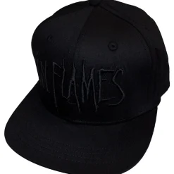 Outlet In Flames: Black logo - Snapback Lippis In Flames|Lippikset