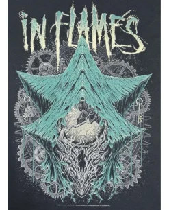 New In Flames: The Wheel Turns - T-paita T-Paidat|Bändipaidat