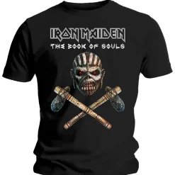 Outlet Iron Maiden Axe Colour- T-paita Bändipaidat|Bändipaidat