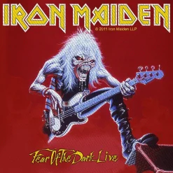 New Iron Maiden Fear Of The Dark Live - Kangasmerkki Kangasmerkit|Iron Maiden