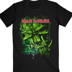 Clearance Iron Maiden Final frontier green-T-paita T-Paidat|Bändipaidat