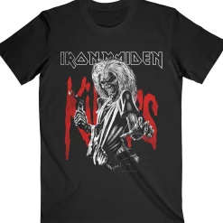 Hot Iron Maiden Killers Eddie Large Graphic - T-paita Bändipaidat|Bändipaidat