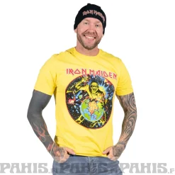 Outlet Iron Maiden: World Piece Tour Circle - T-paita T-Paidat|Bändipaidat